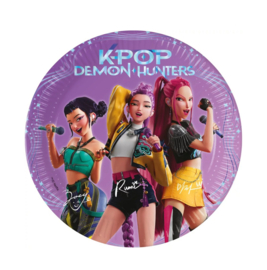 KPop Demon Hunters bordjes 8 stuks 20cm