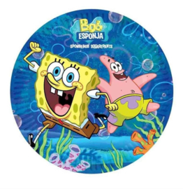 Spongebob borden 8 stuks 23cm