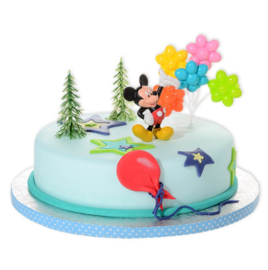 Mickey Mouse versiering taart set