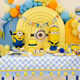 Minions tafelkleed papier 120x180cm