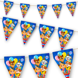 Paw Patrol vlaggenlijn papier 3m