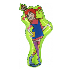 Pippi Langkous folie ballon 91cm