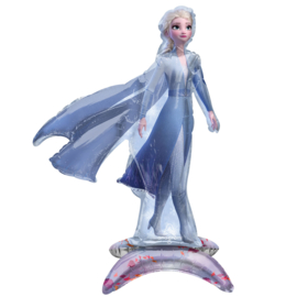 Frozen Elsa folie ballon op standaard 48x63cm