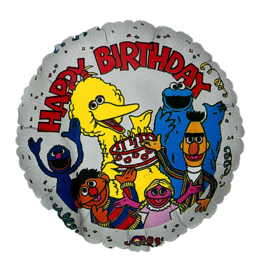 Sesamstraat Happy Birthday  45cm