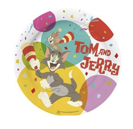 Tom and Jerry bordjes 10 stuks 18cm