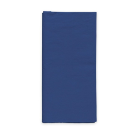Tafelkleed donkerblauw papier 1,2x1,8m