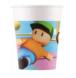 Stumble Guys bekers 8 stuks 200ml