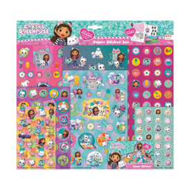 Gabby's poppenhuis super stickerset