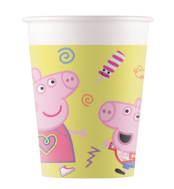 Peppa Pig bekers 6st 200ml