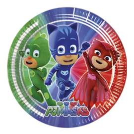 PJ Masks borden 8 stuks 23cm