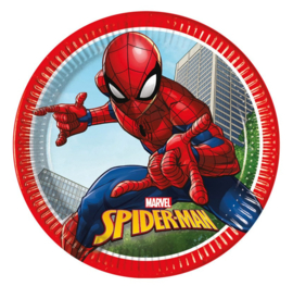 Spiderman borden 8st 23cm