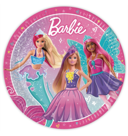 Barbie borden 8 stuks 23cm