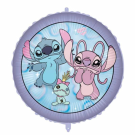 Stitch en Angel cute folie ballon 45cm
