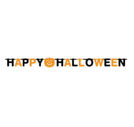 Happy Halloween letterslinger 2m