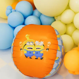 Minions ballon rondvormig ORBZ 50x50cm