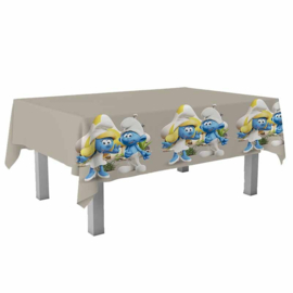 Smurfen tafelkleed plastic 120x180cm