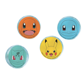 Pokemon stuiterballen 4 stuks 4cm