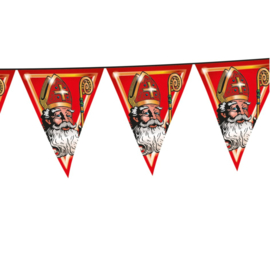 Sinterklaas slinger vlaggenlijn 5m