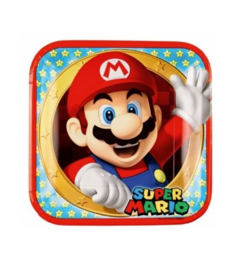 Super Mario borden 8 stuks 22,8cm