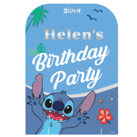 Stitch bord personaliseerbaar met sickers en figuurtjes