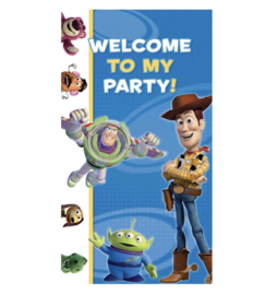 Toy Story deur banner plastic