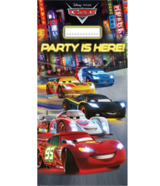 Cars deur banner plastic 76x152cm