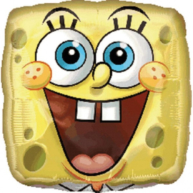 Spongebob gezicht folie ballon 43cm