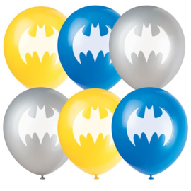 Batman ballonnen 8st 30cm