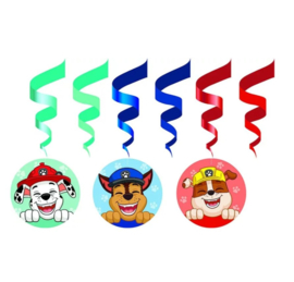 Paw Patrol hangdecoratie 3 stuks 60cm