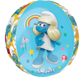 Smurfen de film ORBZ ballon doorzichtig 46cm