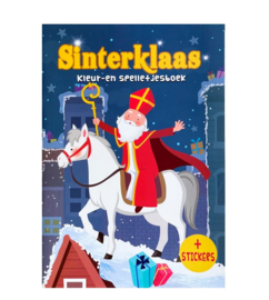Sinterklaas spelletjes/kleurboek