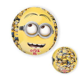 Minions ballon rondvormig 38x40cm