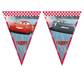 Cars vlaggenlijn papier karton 2,3m
