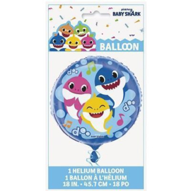 Baby Shark folie ballon 45cm