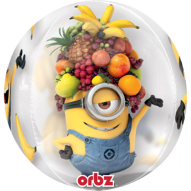 Minions folie ballon rond 38x40cm