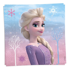 Frozen 2 servetten 20 stuks 33x33cm