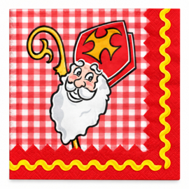Sinterklaas servetten 20 stuks 33x33cm