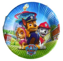 Paw Patrol borden 10 stuks 20cm