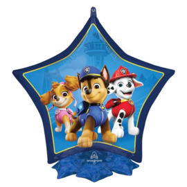 Paw Patrol folie ballon op standaard 55x53cm