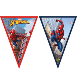 Spiderman slinger vlaggenlijn papier 2,3m