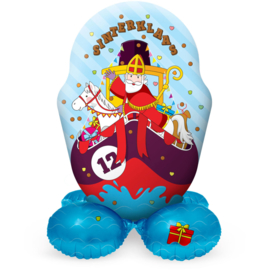 Sinterklaas folie ballon staand 72cm