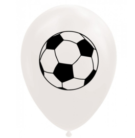 Voetbal ballonnen 8 stuks 30cm
