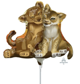 The Lion King Disney folie ballon op stok 25cm