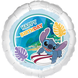 Stitch Surfer folie ballon 45cm