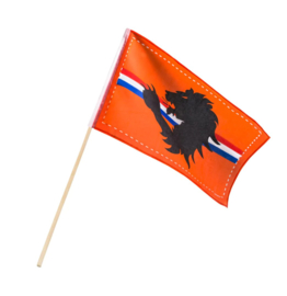 Oranje leeuw WK zwaaivlag 30x45cm