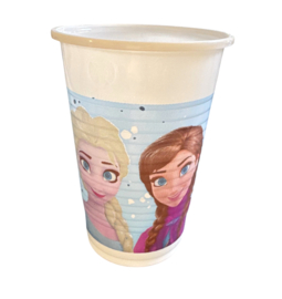 Frozen bekers plastic 6 stuks 200ml