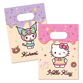 Hello Kitty Kuromi feestzakjes 4 stuks