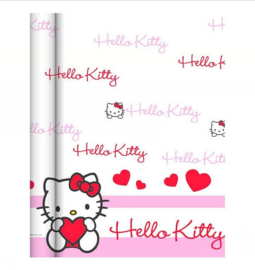 Hello Kitty tafelkleed op rol 7mx1,2m