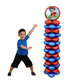 Paw Patrol Marshall ballon pilaar 1,6 meter