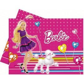 Barbie tafelkleed plastic 120x180cm